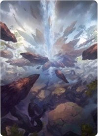 Prismatic Vista Art Card [Zendikar Rising Art Series] | Spectrum Games