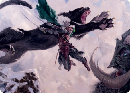 Drizzt Do'Urden Art Card [Dungeons & Dragons: Adventures in the Forgotten Realms Art Series] | Spectrum Games