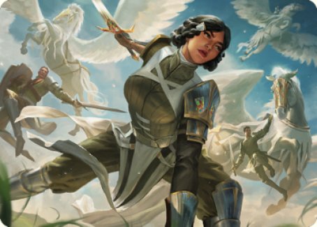 Resolute Reinforcements Art [Dominaria United Art Series] | Spectrum Games