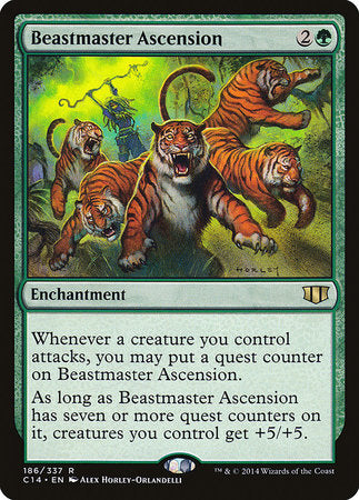 Beastmaster Ascension [Commander 2014] | Spectrum Games