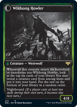 Howlpack Piper // Wildsong Howler [Innistrad: Double Feature] | Spectrum Games