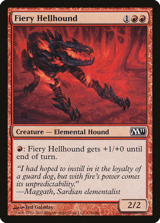 Fiery Hellhound [Magic 2011] | Spectrum Games