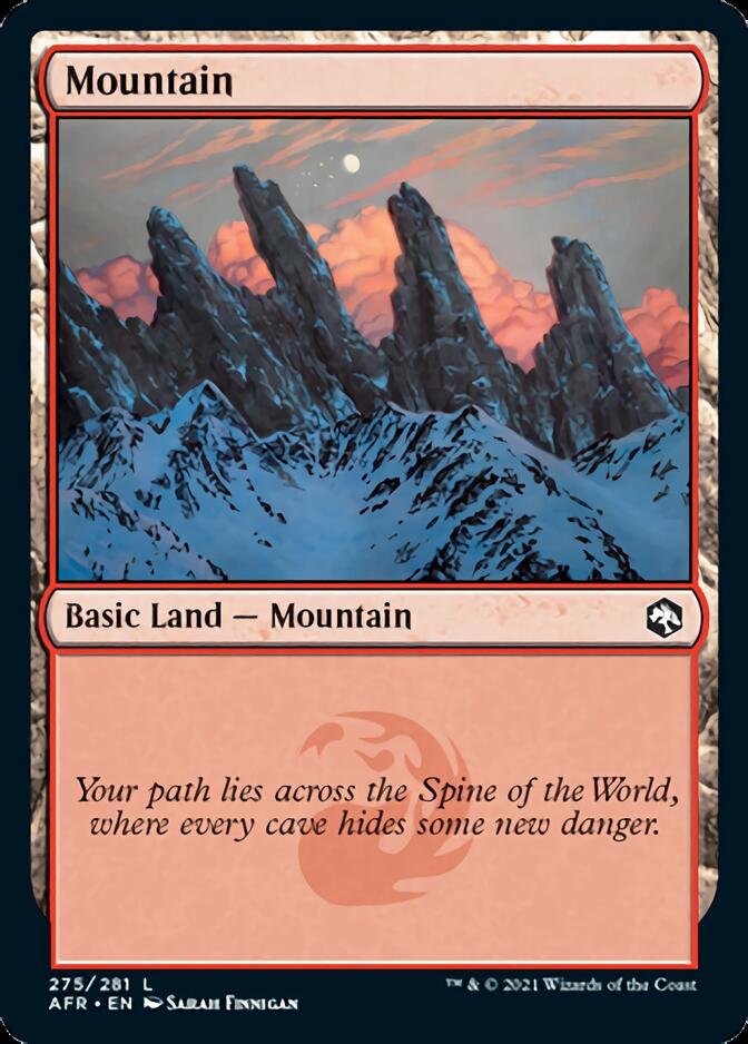 Mountain (275) [Dungeons & Dragons: Adventures in the Forgotten Realms] | Spectrum Games