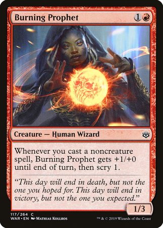 Burning Prophet [War of the Spark] | Spectrum Games
