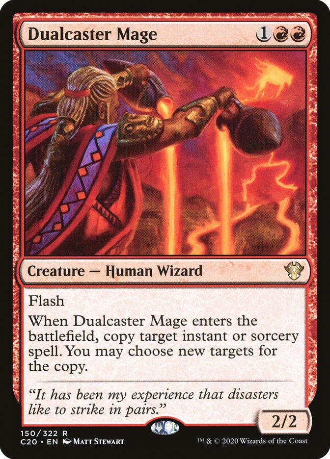 Dualcaster Mage [Commander 2020] | Spectrum Games