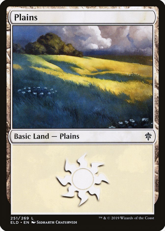 Plains (251) [Throne of Eldraine] | Spectrum Games