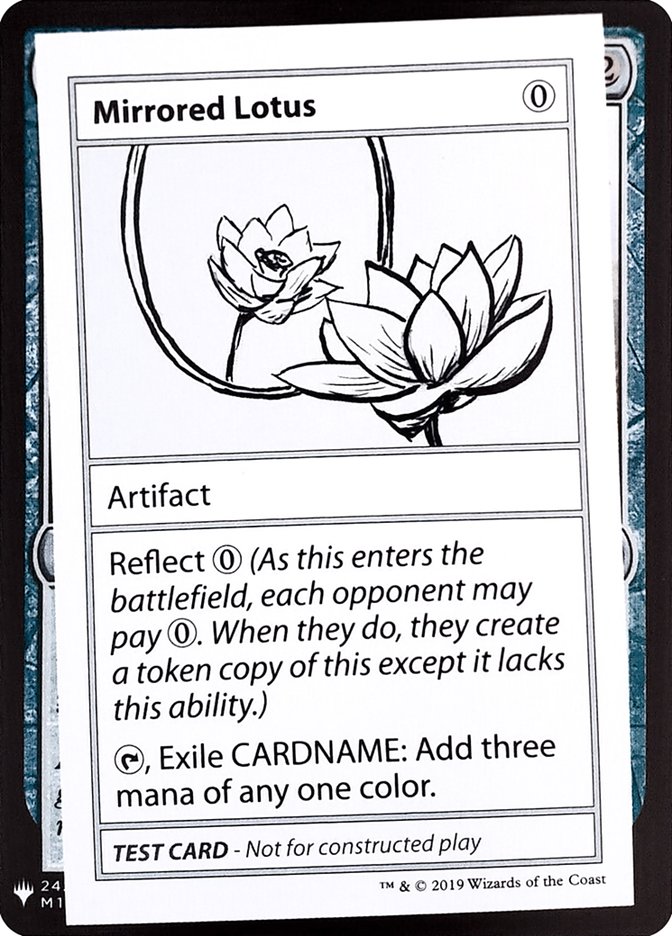 Mirrored Lotus [Mystery Booster Playtest Cards] | Spectrum Games