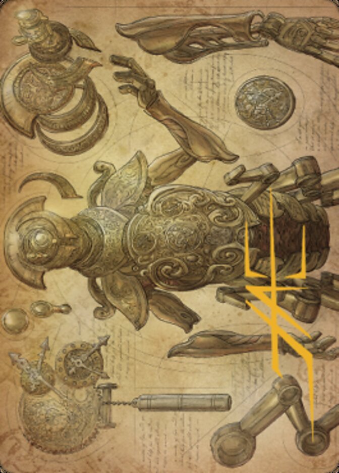 Foundry Inspector Art Card (Gold-Stamped Signature) [The Brothers' War Art Series] | Spectrum Games