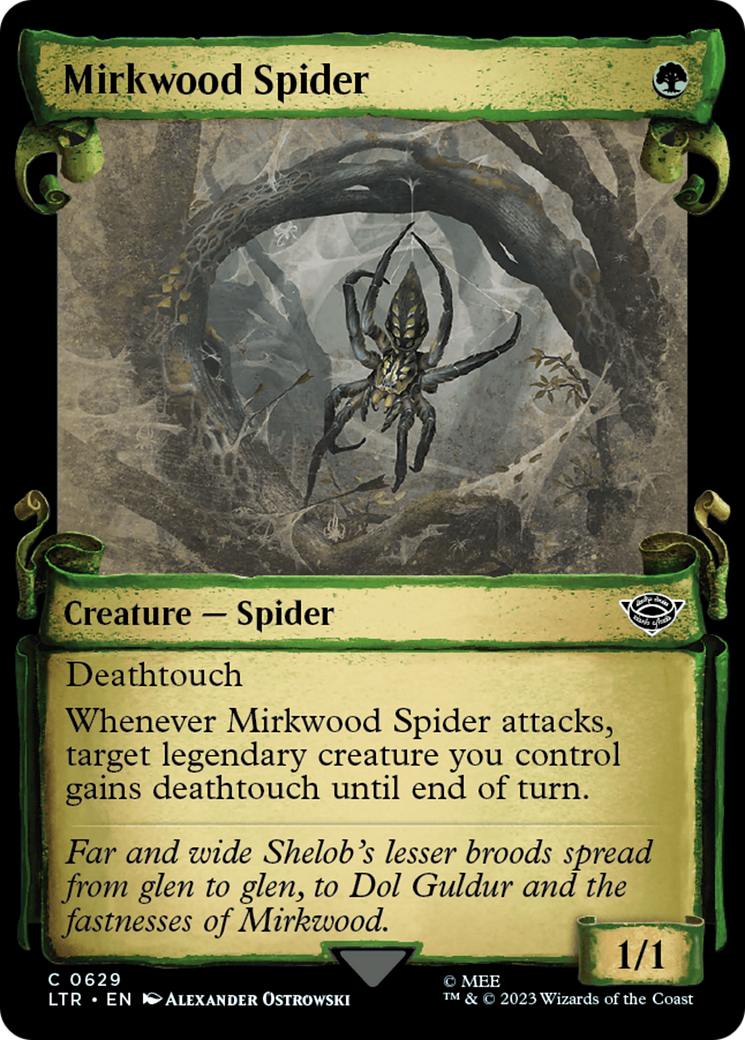 Mirkwood Spider [The Lord of the Rings: Tales of Middle-Earth Showcase Scrolls] | Spectrum Games
