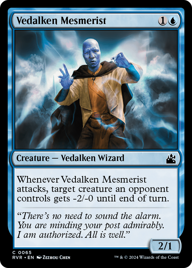 Vedalken Mesmerist [Ravnica Remastered] | Spectrum Games