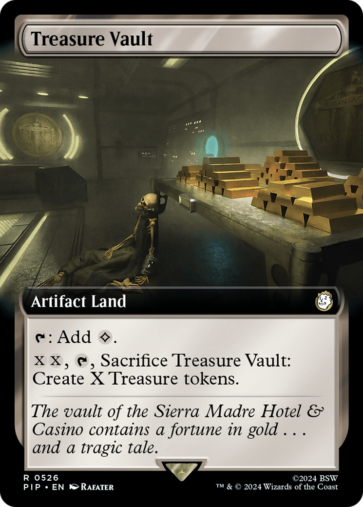 Treasure Vault (Extended Art) [Fallout] | Spectrum Games