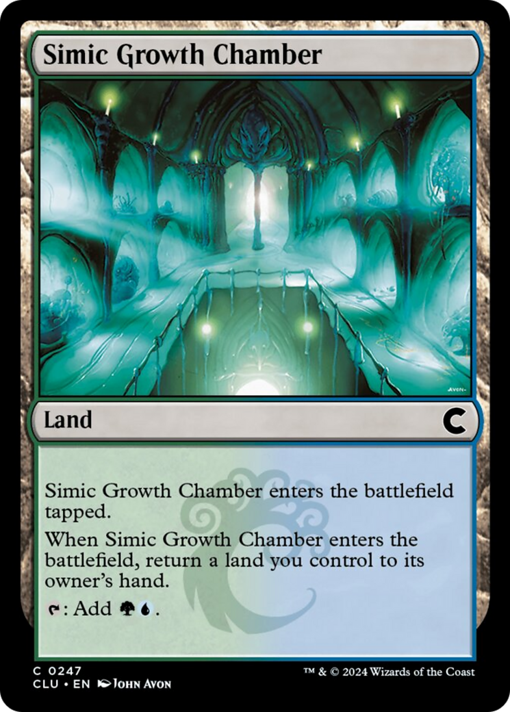 Simic Growth Chamber [Ravnica: Clue Edition] | Spectrum Games