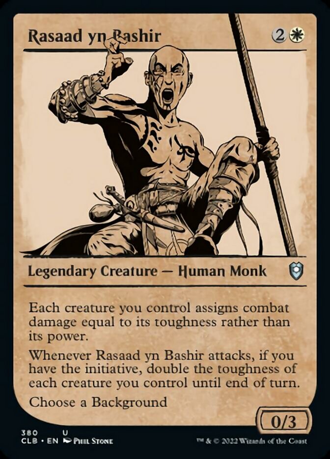 Rasaad yn Bashir (Showcase) [Commander Legends: Battle for Baldur's Gate] | Spectrum Games
