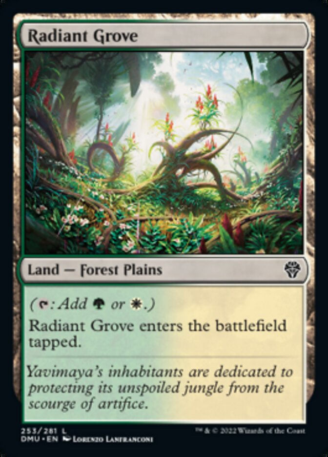 Radiant Grove [Dominaria United] | Spectrum Games