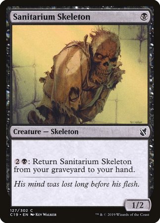 Sanitarium Skeleton [Commander 2019] | Spectrum Games