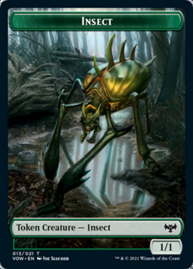 Insect Token [Innistrad: Crimson Vow Tokens] | Spectrum Games