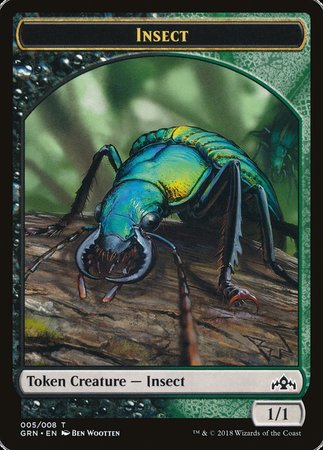 Insect Token [Guilds of Ravnica Tokens] | Spectrum Games