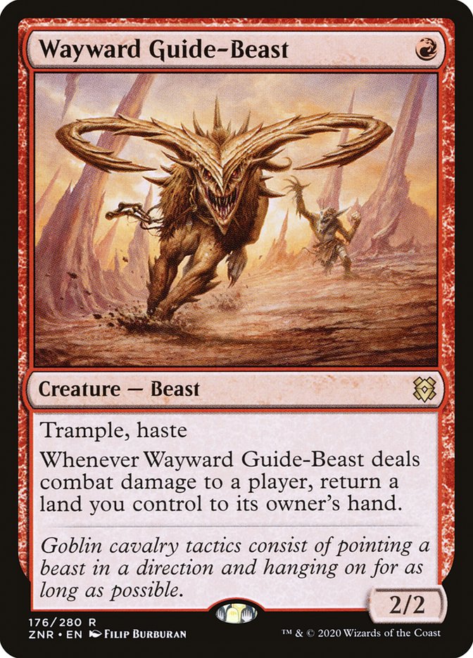 Wayward Guide-Beast [Zendikar Rising] | Spectrum Games