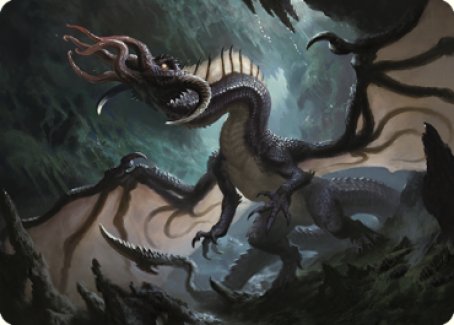 Brainstealer Dragon Art Card [Commander Legends: Battle for Baldur's Gate Art Series] | Spectrum Games