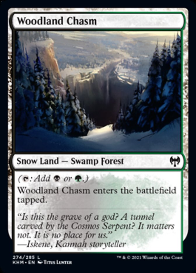 Woodland Chasm [Kaldheim] | Spectrum Games