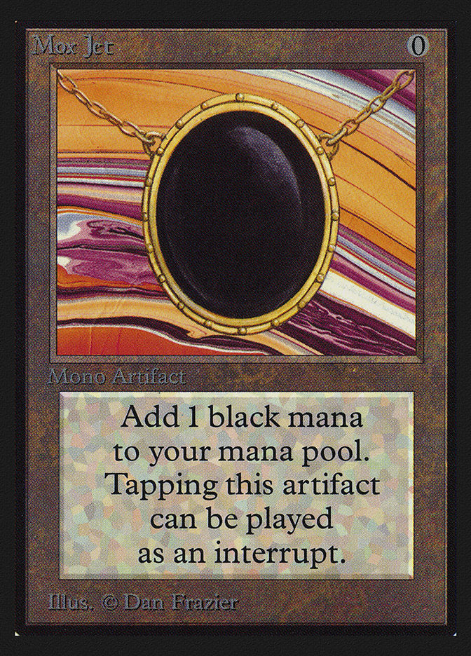 Mox Jet (Black Stone) [International Collectors’ Edition] | Spectrum Games