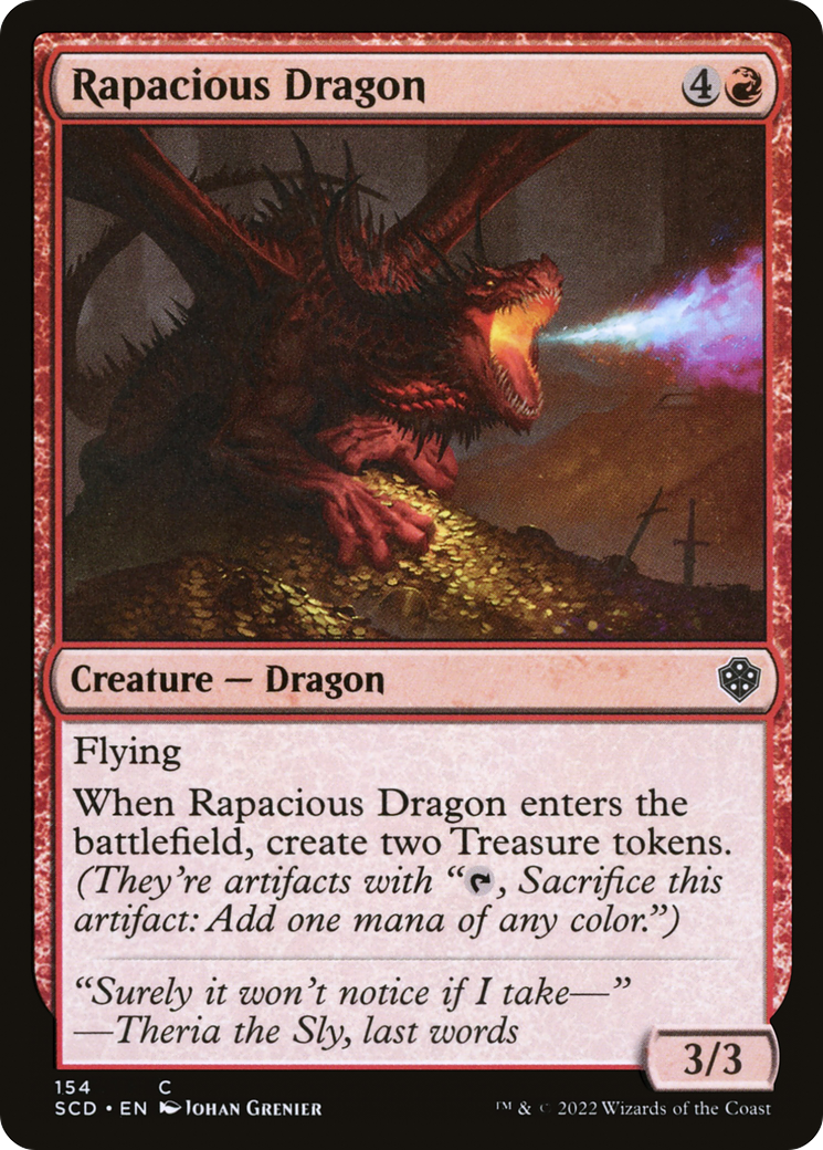 Rapacious Dragon [Starter Commander Decks] | Spectrum Games