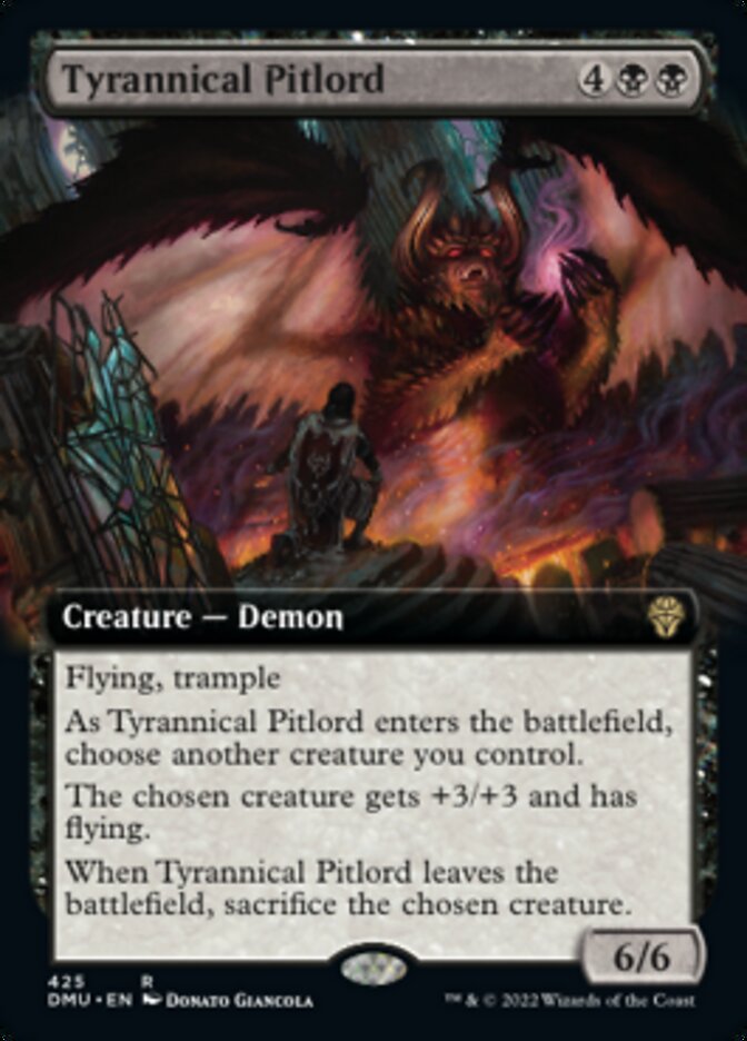 Tyrannical Pitlord (Extended Art) [Dominaria United] | Spectrum Games