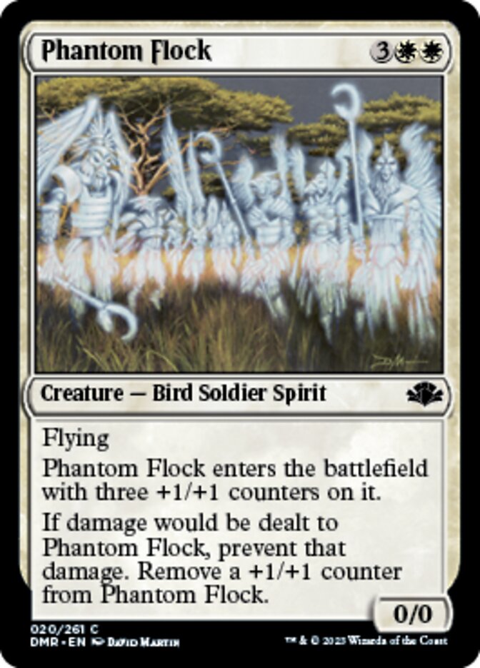 Phantom Flock [Dominaria Remastered] | Spectrum Games