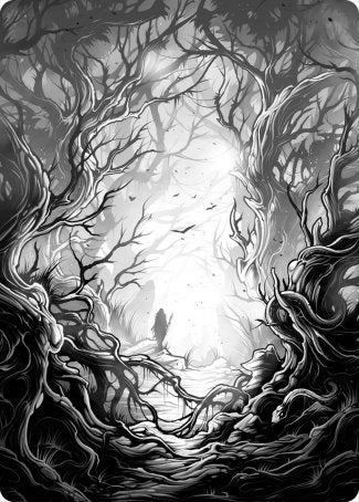 Forest 1 Art Card [Innistrad: Midnight Hunt Art Series] | Spectrum Games