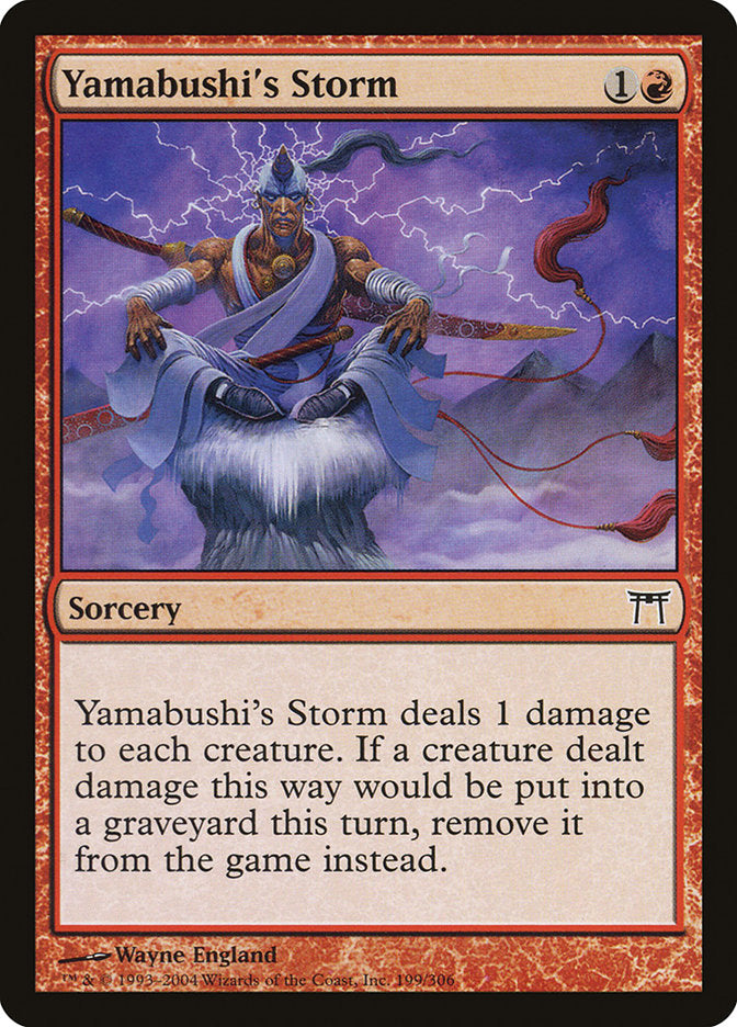 Yamabushi's Storm [Champions of Kamigawa] | Spectrum Games