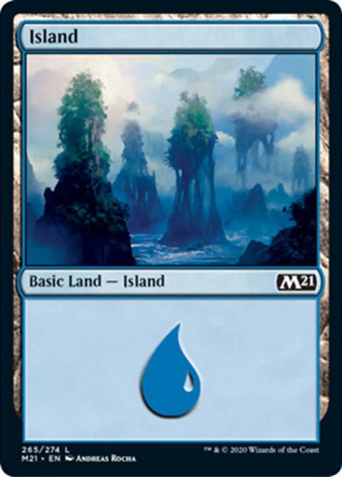 Island (265) [Core Set 2021] | Spectrum Games