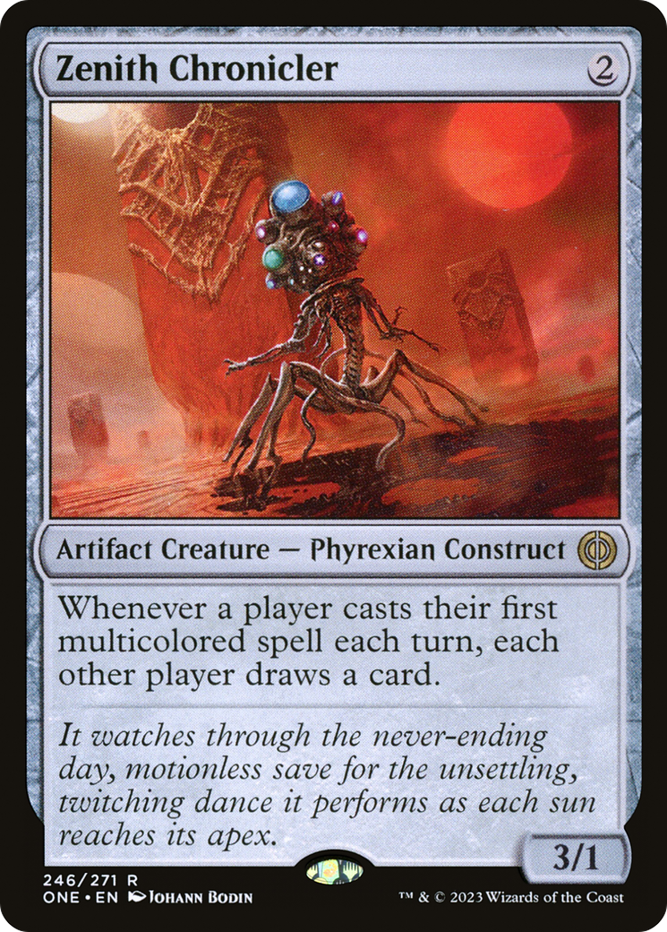 Zenith Chronicler [Phyrexia: All Will Be One] | Spectrum Games