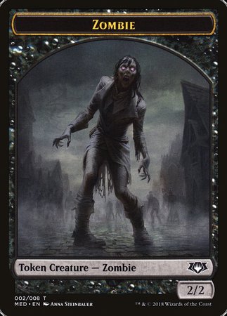 Zombie Token [Mythic Edition Tokens] | Spectrum Games