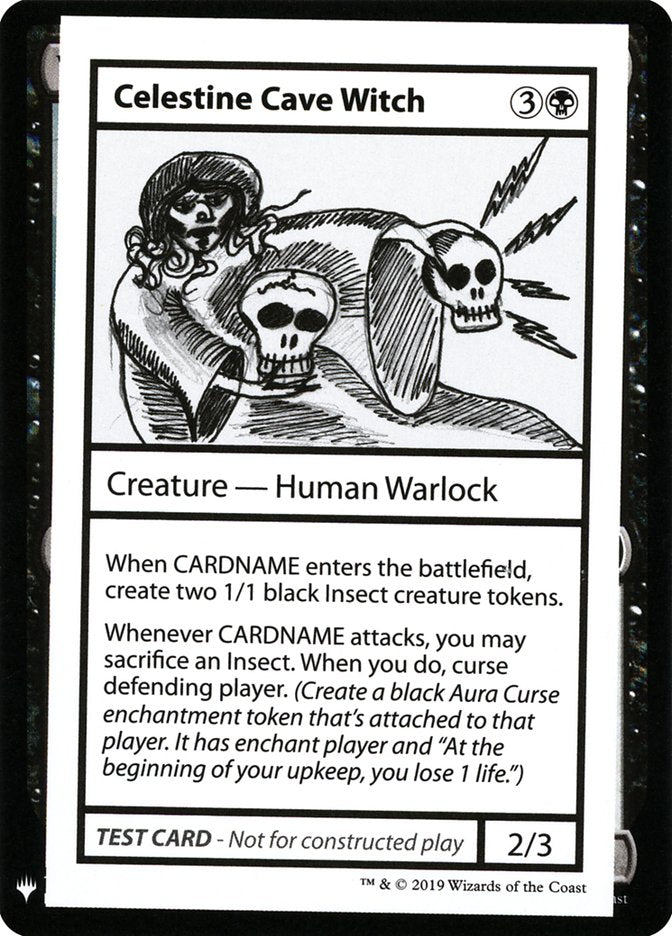 Celestine Cave Witch [Mystery Booster Playtest Cards] | Spectrum Games