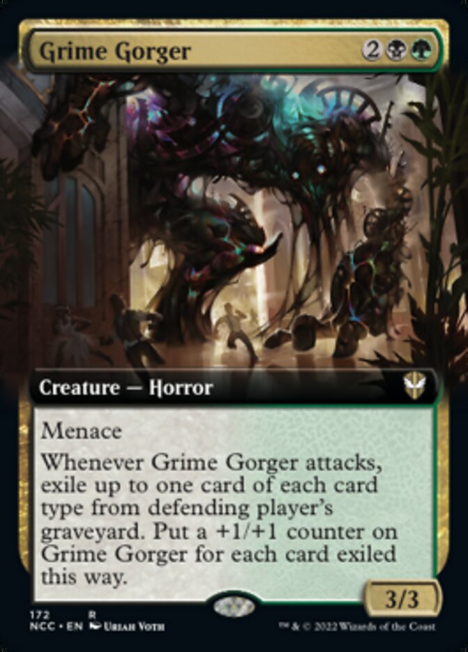 Grime Gorger (Extended Art) [Streets of New Capenna Commander] | Spectrum Games