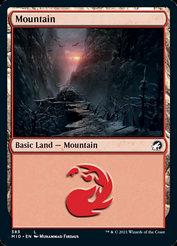 Mountain (383) [Innistrad: Midnight Hunt] | Spectrum Games