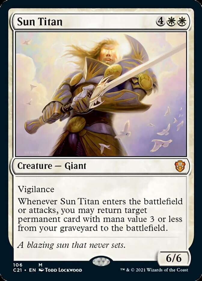 Sun Titan [Commander 2021] | Spectrum Games