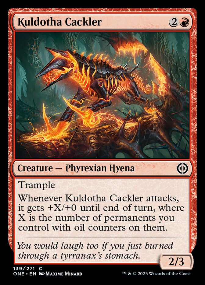 Kuldotha Cackler [Phyrexia: All Will Be One] | Spectrum Games