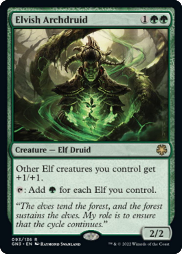 Elvish Archdruid [Game Night: Free-for-All] | Spectrum Games