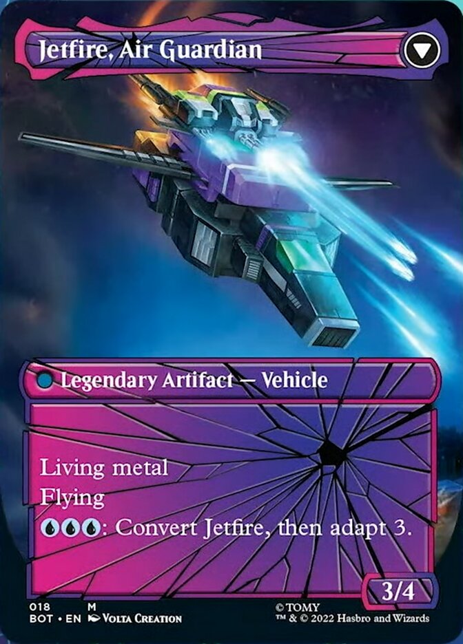 Jetfire, Ingenious Scientist // Jetfire, Air Guardian (Shattered Glass) [Universes Beyond: Transformers] | Spectrum Games