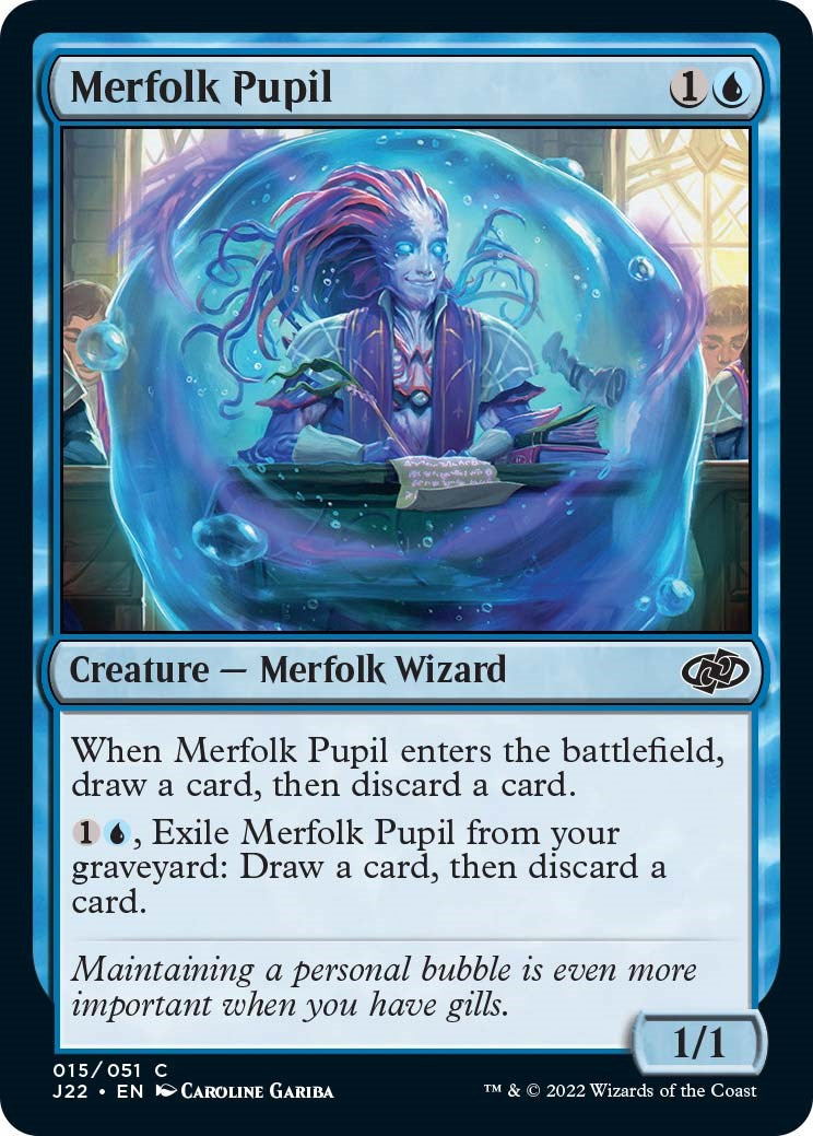 Merfolk Pupil [Jumpstart 2022] | Spectrum Games