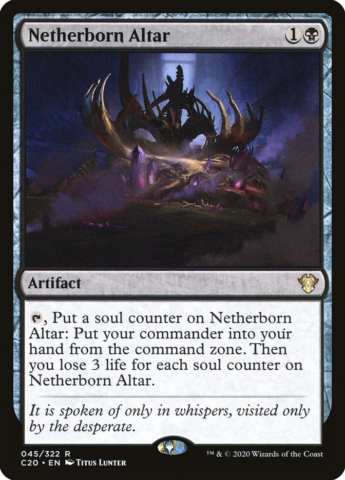 Netherborn Altar [Commander 2020] | Spectrum Games