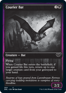 Courier Bat [Innistrad: Double Feature] | Spectrum Games