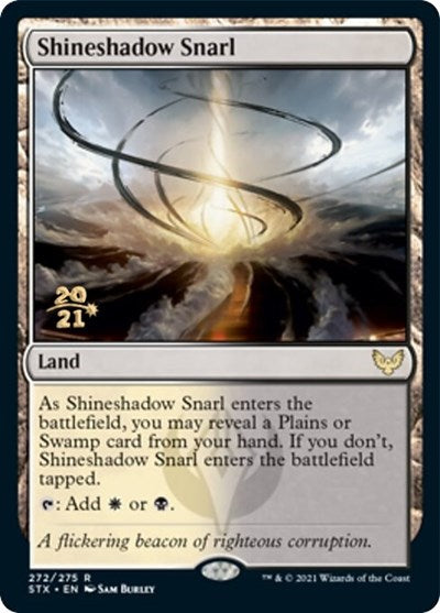 Shineshadow Snarl [Strixhaven: School of Mages Prerelease Promos] | Spectrum Games
