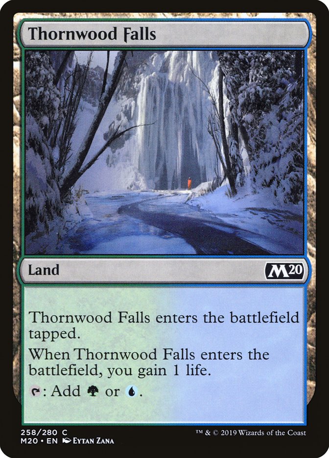 Thornwood Falls [Core Set 2020] | Spectrum Games