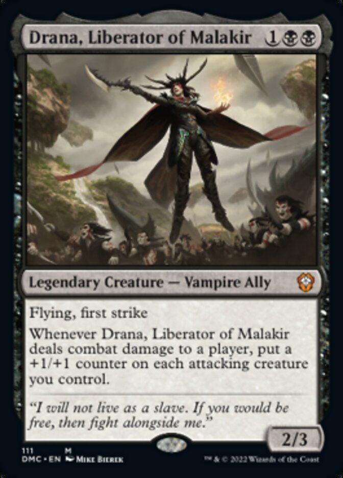 Drana, Liberator of Malakir [Dominaria United Commander] | Spectrum Games