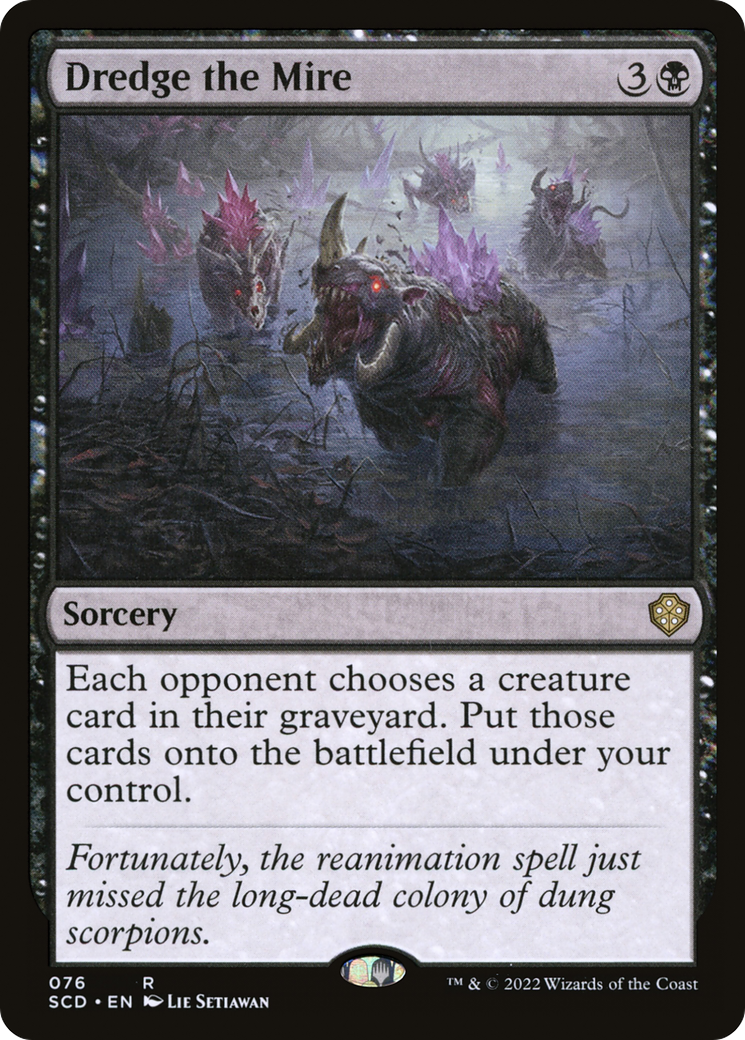 Dredge the Mire [Starter Commander Decks] | Spectrum Games