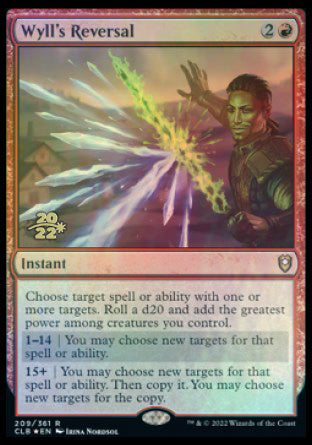 Wyll's Reversal [Commander Legends: Battle for Baldur's Gate Prerelease Promos] | Spectrum Games