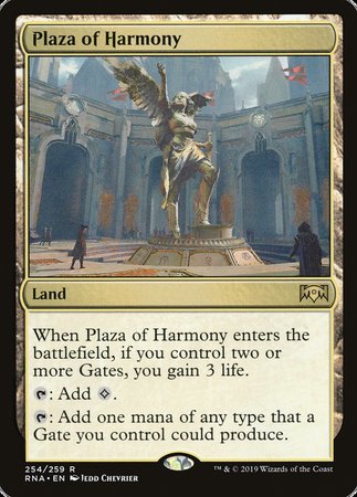 Plaza of Harmony [Ravnica Allegiance] | Spectrum Games