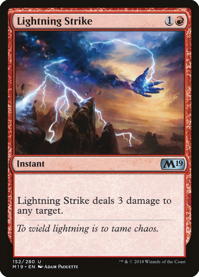 Lightning Strike [Core Set 2019] | Spectrum Games